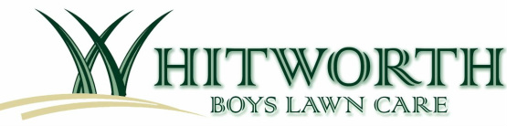 Whitworth Boys Lawn Care